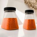 PYRAMID JAR FOR KITCHEN STORAGE - 12 PCS PYRAMID SHAPE FOR DAAL ACHAR SALT SUGAR CANDIES etc. 