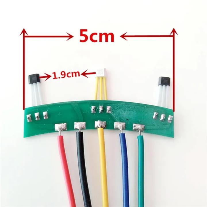 2-Wheels Electric Vehicles BLDC Motor Hall Sensor with Board Cable 213 Motor Hall Sensor 60 Degree for Element E-Bike Kit