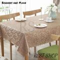 4 Seater 6 Or 8 Seater Emboss Dining Table Cover Protector. 