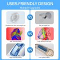 Neck Fan Portable Bladeless Neck Fans Rechargeable 360° USB Cooling Fan Super Strong Hanging Neck fan Portable Fan Super Quiet Fan Dual Cooling Fan Summer Fan for School Outdoor Sports Home Office Travel. 