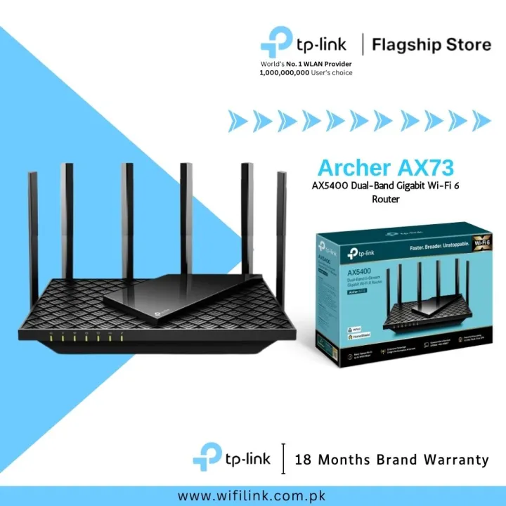TP-Link%20Wi-Fi%206%20Router%20Archer%20AX73%20/%20AXE75%20AX5400%20Dual-Band%20Gigabit%20Wi-Fi%206%20Router%20-%2018%20Months%20Brand%20Warranty%20-%20Image%202