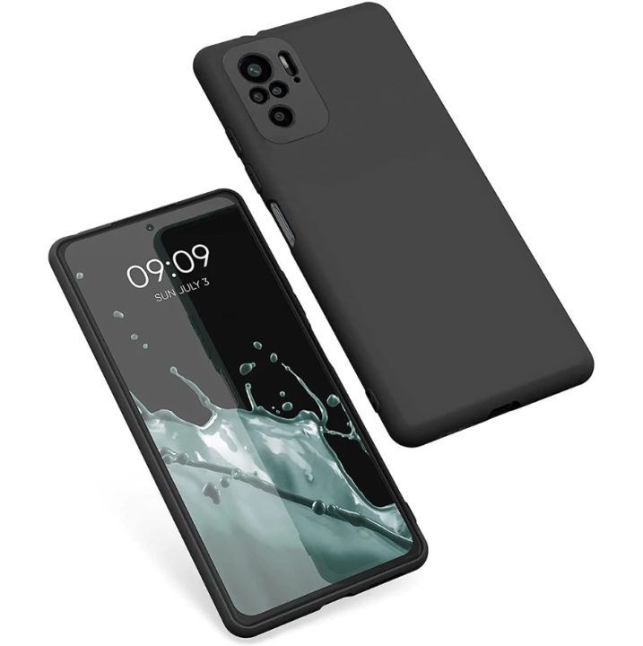 Redmi%20Note%2010%204G%20Matte%20Black%20Silicon%20Back%20Cover%20-%20Image%209