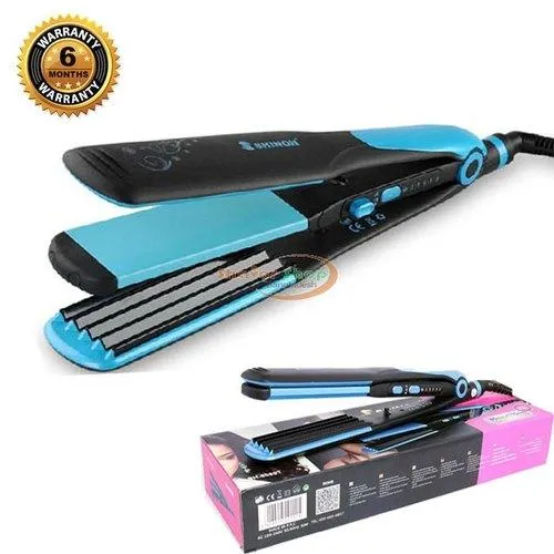 Shinon SH-8089 2-in-1 Hair Straightener and Crimper