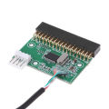 1.44Mb 3.5Inch Floppy Drive Connector 34 Pin to USB Cable Adapter Board,USB Disk to Floppy Disk A. 
