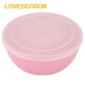 Travel-friendly Salad Bowl Multipurpose Food Grade Plastic Salad Bowl with Lid Dishwasher Safe Reusable Thickened Cereal Bowl for Soups Oatmeal Ramen Ideal Kitchen Supplies for Southeast for Home. 