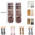 Animal Feet Socks, Men&Women Crazy Novelty Animal Paw Crew Funny Socks Sublimated 3D Print Socks. 