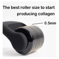 Derma Roller for Skin Therapy Derma Roller 0.5mm With 540 titanium micro needles Unisex | Anti-Aging, Anti- Allergic and Hair Growth Rolling System | Derma Roller for Wrinkles, Acne Scar Removal derma rolar. 