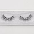 Visofree false eye lashes Natural 100% handmade Crisscross soft 1 pair box glitter packing False Eyelashes 3D Mink lashes A20. 