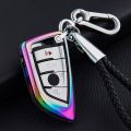 Hard zinc alloy Car Key Case Cover For BMW X1 X3 X4 X5 X6 F15 F16 F48 G30 G38 525 540 730 740 1 2 5 7 Series 218i. 