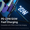 Baseus Unbreakable Series Fast Charging Data Cable Type-C to iPhone 20W cable - Baseus USB-C to Lighting 20W Aramid Fiber Unbreakable Series Fast Charging cable | baseus iphone cable unbreakable | baseus lightnin unbreakable cable | unbreakable ip cable. 