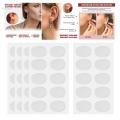 50 Pieces Earring Lobe Support Patches Sweatproof Earring Lift Patches Women. 