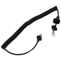HM-152 Microphone Cable for ICOM HM152 IC F121/S IC F221/S Replacement Cable. 