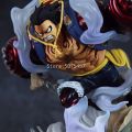 22cm Piece Anime Figure One Piece Luffy Action Figure Battle Statue Gk Gear Fourth Luffy Figurine Collectible Model Toys. 