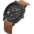 Mishi High Quality Wrist Watch For Men & Boys| Decent Wrist Leather Strap Attractive Dial Stainless Steel Analog Gift For Husband | Gift For Boy. 