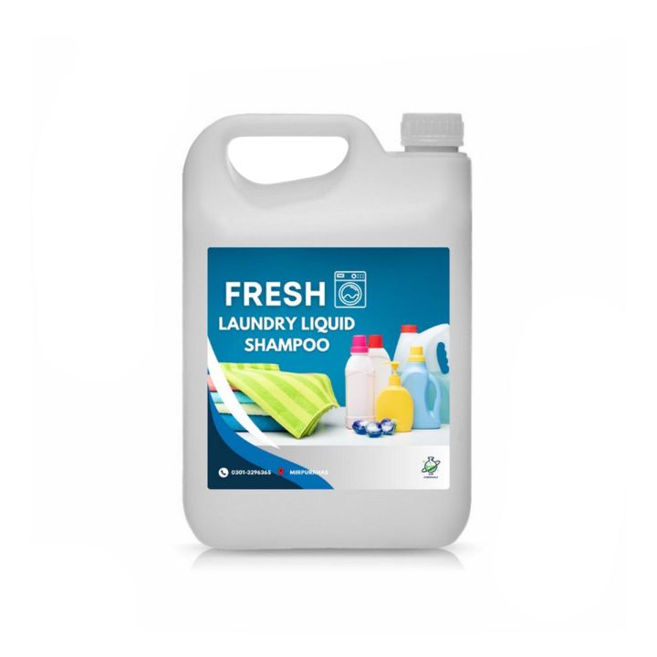 Fresh Laundry Liquid Gel 5-Litre
