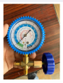 Low Pressure Manifold Gauges AC & Fridge Refrigerant R134A R22 Manifold Gauge. 