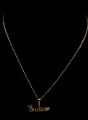 BEAUTIFUL SADIA NAME NECKLACE FOR GIRLS ADJUSTABLE GOLDEN IMPORTED BEAUTIFUL LOCKET FOR WOMEN / GIRLS METAL QWIS-2375-20 QUALITY WEB STORE. 