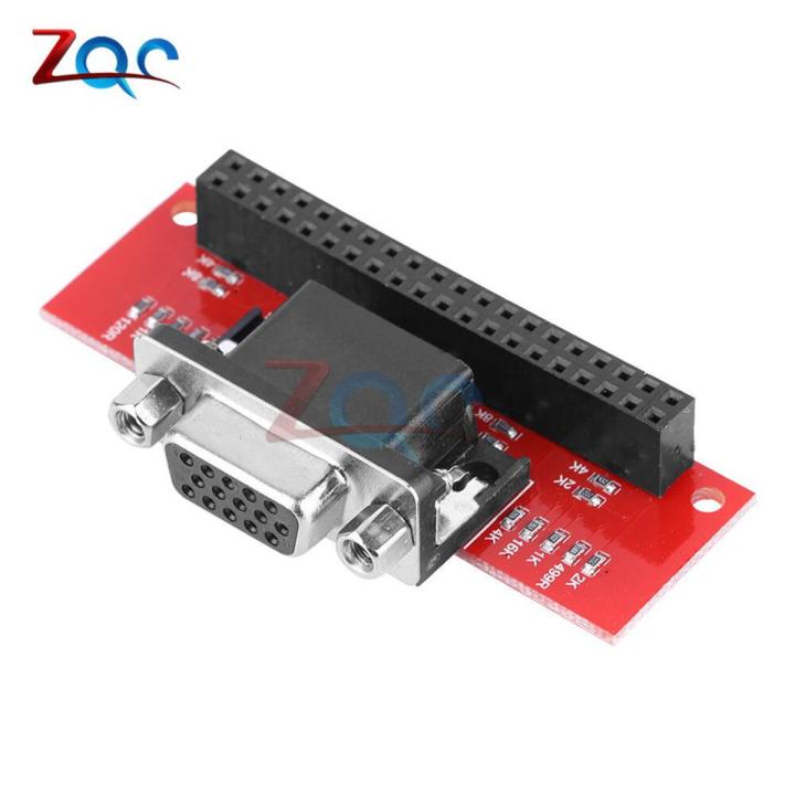 VGA666 Gert-VGA Adapter Board Module GPIO To VGA for Raspberry Pi 3B / 2B / B+ EP-0073