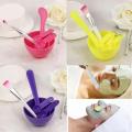 5pcs and 6pcs DIY Facial Beauty Mask Bowl with Stick Brush Set ,facial bowl , bleach bowl, brush, spoon, and stick. 