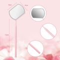 Premium Stainless Steel Lash Mirror for Eyelash Extensions Light-weight Detachable Eyelash Mirror Makeup Mirror Lash Supplies Tools for Eyelash and Eye Cosmetic (Pack of 1) For Personal And Professional. 