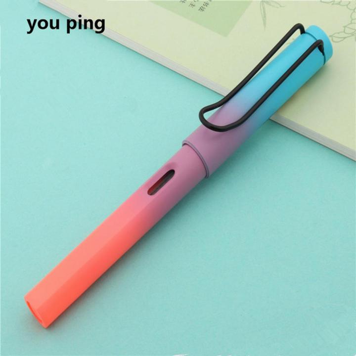 New Listing Fashion 666 Camouflage Color Office Fountain Pen Student School Stationery Supplies Ink Pen