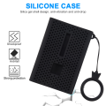 Storage Travel Case Silicone Protective Cover T7 Press Portable SSD External Solid State Drives. 