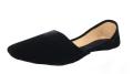 Black velvet Leather Khussa Shoes  for Mens &  Woman. 