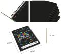 Scratch Art Books for Kids Scratch Art Paper Rainbow Scratch Art for Best Gifts. 