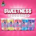 4 Big PIECEs-KERNELPOP SPUN FUN CANDY FLOSS, Mix 12g-(Pack Of Six -6).. 