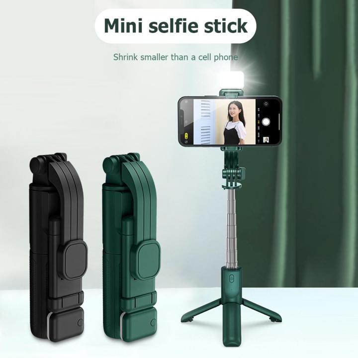 New Bluetooth Wireless Selfie Stick Mobile Phone Holder Multifunctional Tripod Selfie Pole with Fill Light for IOS Android Phone