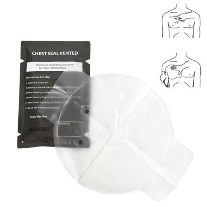 CHEST SEAL VENTED FIRST AID