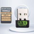 USB WiFi Adapter PC150M 2.4GHz 802.11n Wireless Network Card USB Computer Adapter Mini WiFi Dongle Without Driver For pc Laptop. 