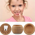 Kids Tooth Box Lost Teeth Storage Box Children Teeth Collection Souvenir Box Dropped Tooth Keepsake Preservation Wooden Box. 