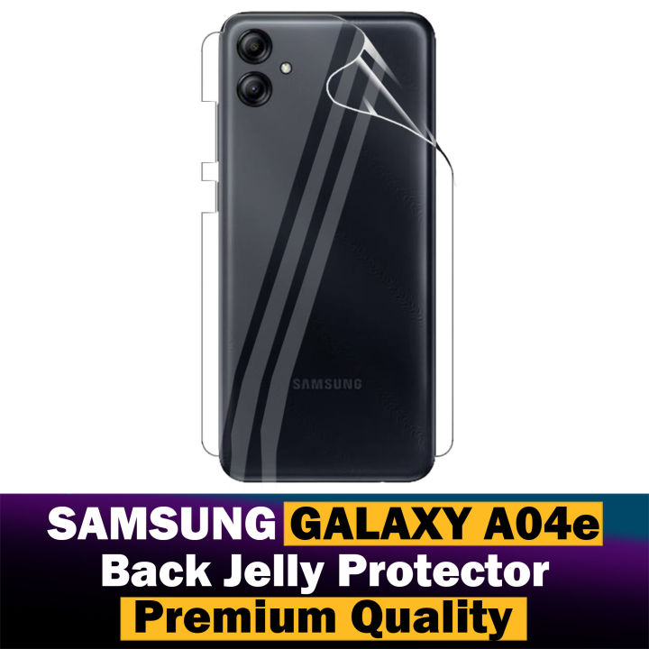 Samsung Galaxy A04e Back Protector Transparent Hydrogel Soft Film jell Protection For Samsung Galaxy A04e