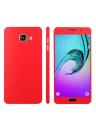 Samsung Galaxy A7 2016 Red Common Leather Texture Mobile Skin. 