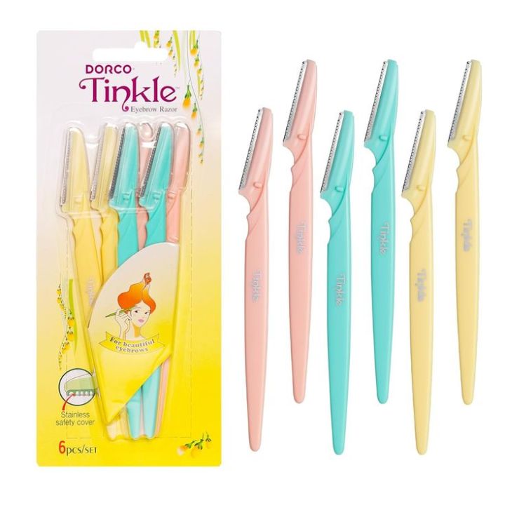 Twinkle Ravors Pack Of 3 Tinkle Razors For Facial Hair And Eyebrows | Daraz.pk