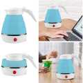 Fast Water Boiling Portable Kettle Travel Kettle Foods Boils Quickly Silicone Small Collapsible Foldable Electric Sports Bottles. 
