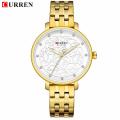 CURREN Luxury Bran Analog Quartz Stainless Steel Waterproof Wrist Watch For Girls With Brand Box-9046. 