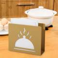 Paper Napkin Holder Freestanding Dispenser Home Decor for Dining Table Countertops. 