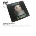 Nebula Supreme Halloween Card Box Gift Spooky Ghost Plush Gift Box for Halloween Decor Realistic Felt Ghost Design to Create Spooky Atmosphere Perfect Halloween Themed Decorative Gift Box for Realistic Halloween. 