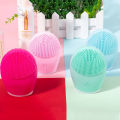 Vibration Facial Cleansing Brush Vibrating Massage Spa-like Facial Deeply Cleanses Pores Portable Pore Cleanser. 