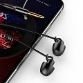 Noise Reduction Headphones with Microphone 3.5mm Wired Earphones Sleeping Headphone Give You a Good Sleep Black White. 