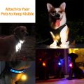 morpilot Dog Cat Collar Light, 6PCS Colorful Clip-On Dog Lights for Collars Waterproof Safety Pet Light for Night Walking with 3 Flashing Modes. 