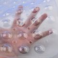Non-Slip Bath Mats for Bathroom Anti Mould Bathtub Mats with Suction Cups and Drain Holes Non Slip Shower. 
