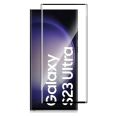 Samsung Galaxy S23 Ultra 3D Tempered Glass Screen Protector, Full Glue, Fingerprint Scanner Compatible. 
