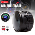 1 PCS Air Fuel AFR Gauge with LED Display 2 Inch (52mm) Air Fuel Gauge Kit Black Plastic Automotive Supplies for 12V Car. 