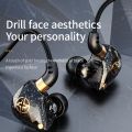 SPRISE New X6 Deep Bass Dynamic In-Ear Earphones With Mic Stereo Wired Ear Monitor Earpiece Headset 3.5mm Headset. 