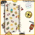 YIWESAN Case For Tecno Spark Power 2 Case Cartoon Cute Chips Ahoy Cake new design Shockproof Phone Casing original Full Back Cover Camera Side Edge Soft Silicone Pattern Case Protection Cases. 