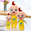 70cm big size JJ Cocomelon JoJo Plush Toy bus baby yellow clothes doll plush toys children's gift. 