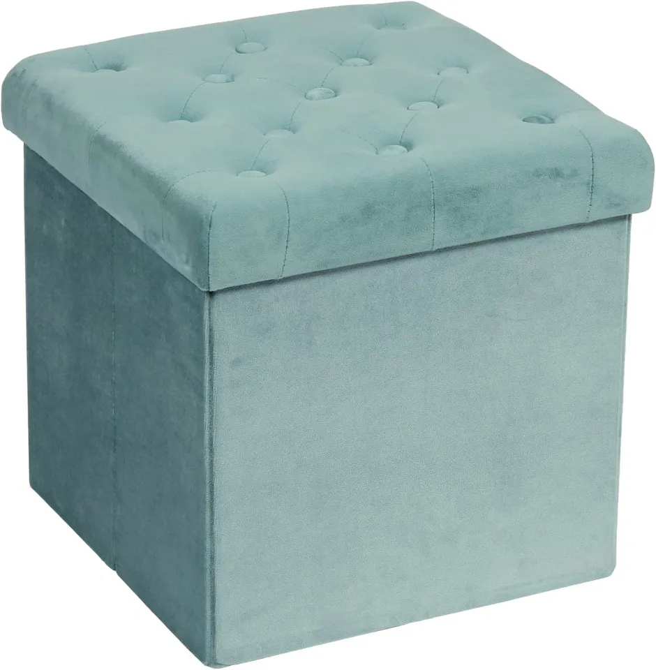 Storage Ottoman Foot Stool At Walmart Green Velvet Ottoman Storage